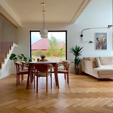 Závesné svietidlo mosadz TRINI priemer 30 cm