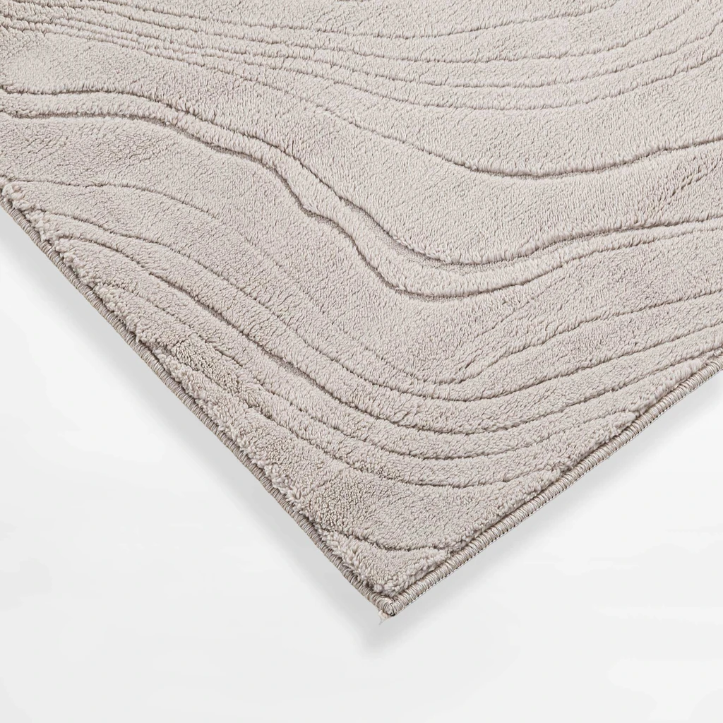 Moderný koberec ACTION, béžový, 120x160 cm