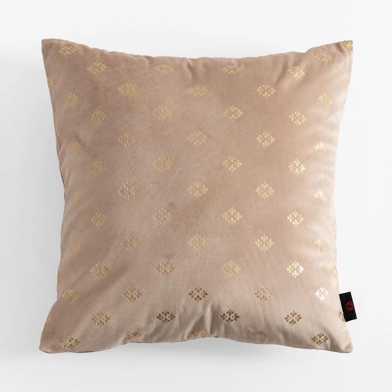 Dekoračná obliečka na vankúš béžová SUSA 45x45 cm