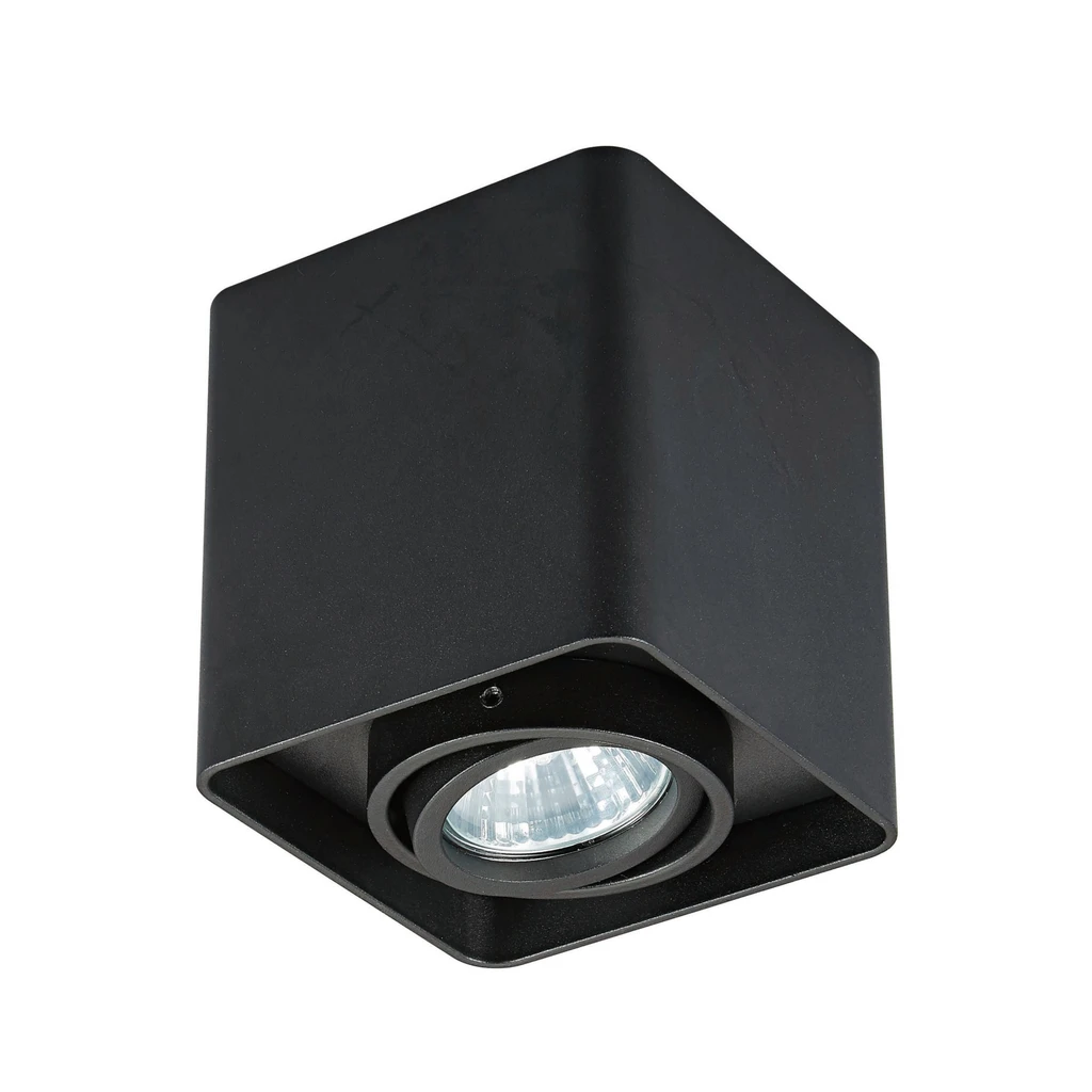Čierne svietidlo QUADRY SL 1
