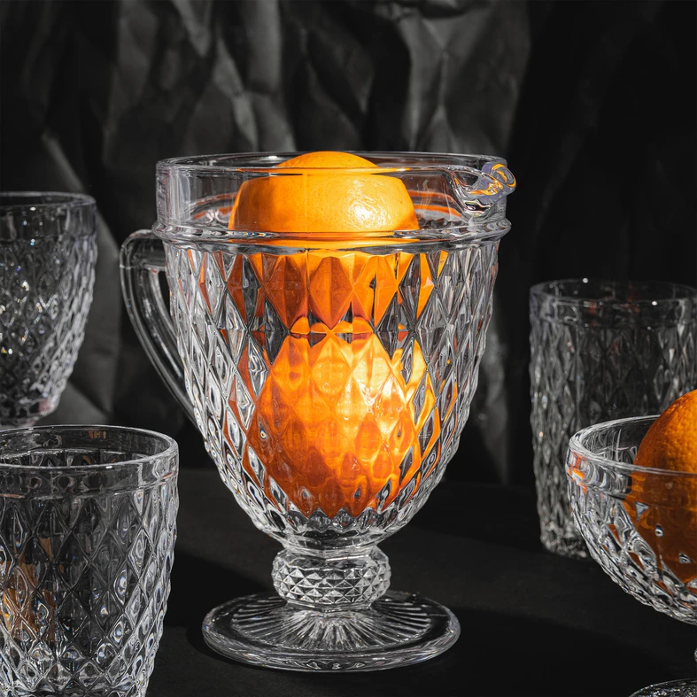 Sklenený džbán na studené nápoje 1100 ml