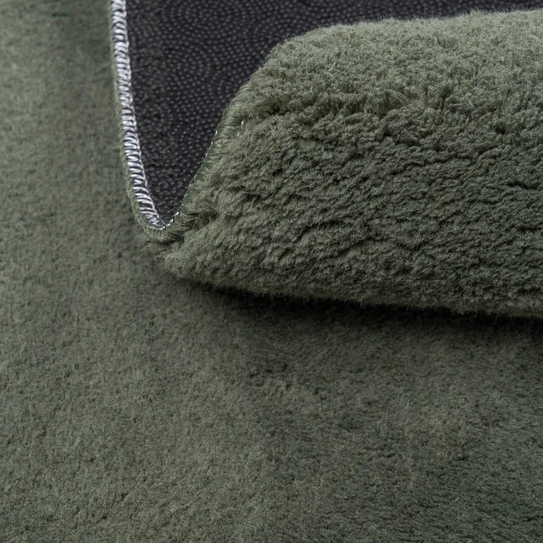 Tmavozelený koberec PULY BEANS 120x170 cm