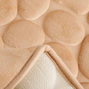 Kúpeľňová predložka MEMORY, vzor kamene, 50x80 cm