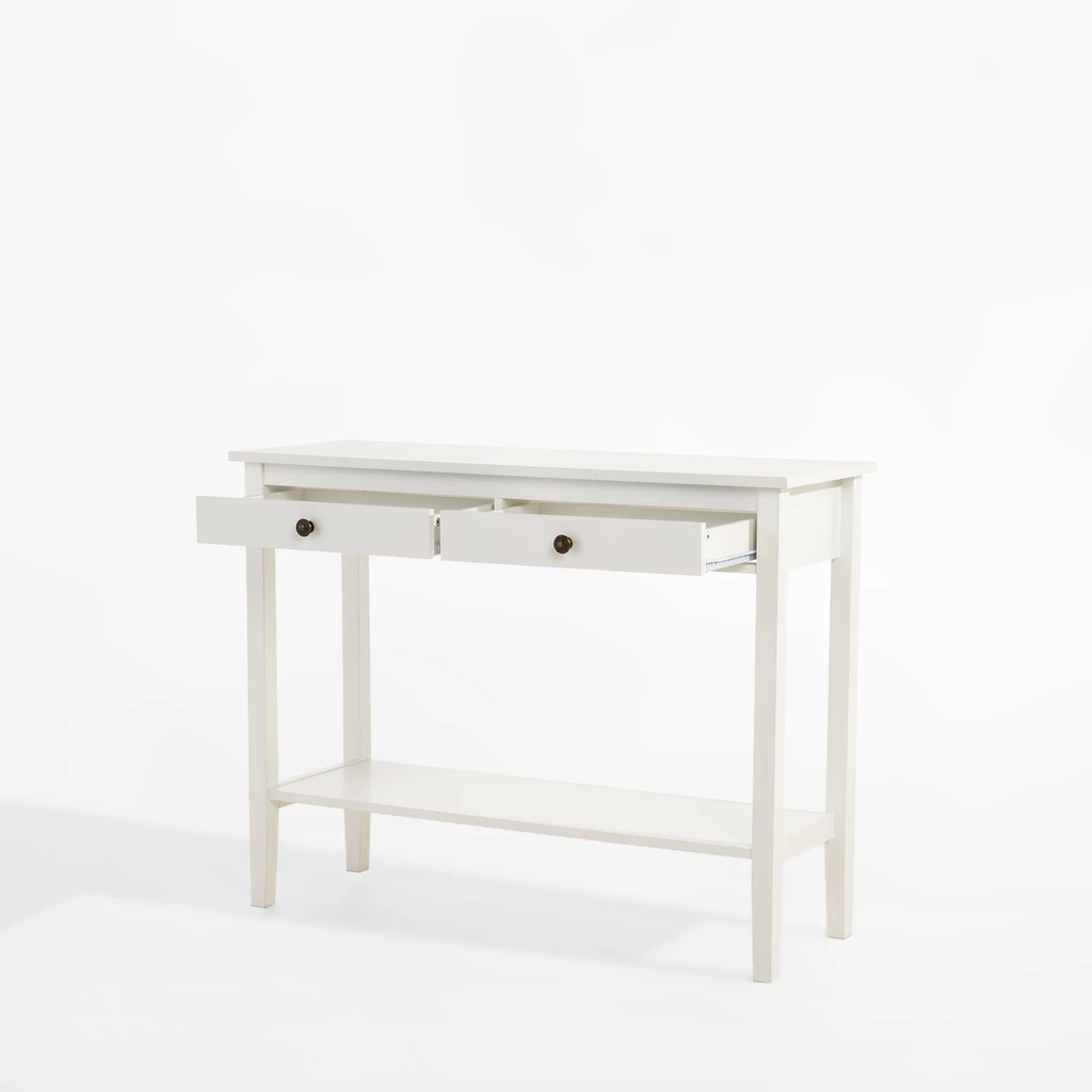 Konzola so zásuvkami SABINO biela