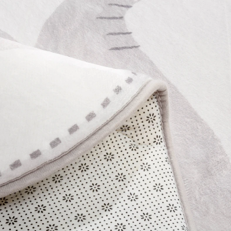 Dywan ze wzorem w słonie