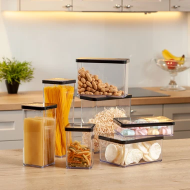 Nádoba na potraviny LOFT čierna 2,1 l