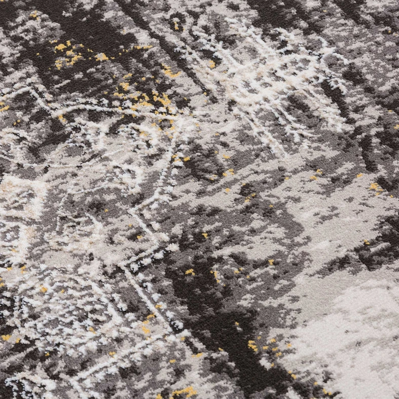 Koberec MONAKO vintage čierny 80x150 cm