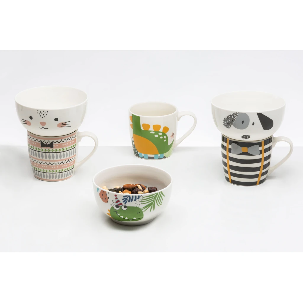 Detská porcelánová raňajková súprava BOBI