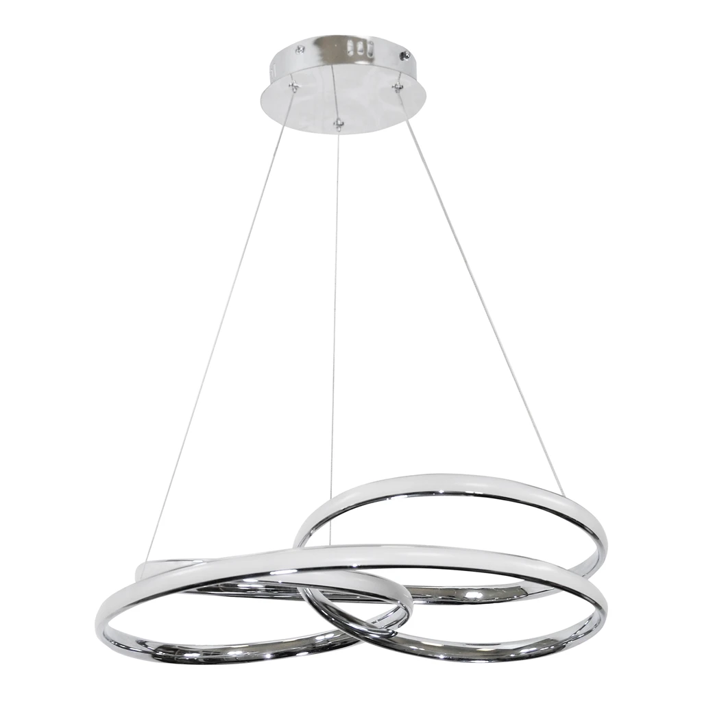 Luster na lanku LED chróm ORBI