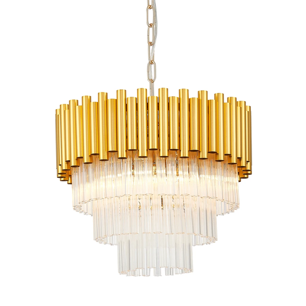 Upiększ wnętrze glamour lampą wiszącą PRIMA. ożesz ozdobić nią również jadalnię, a nawet stworzyć nastrojowy klimat w sypialni.