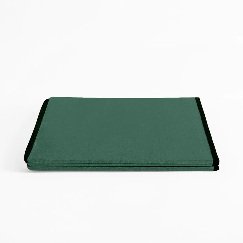 Skladacia taburetka zelená 38x37,5 cm