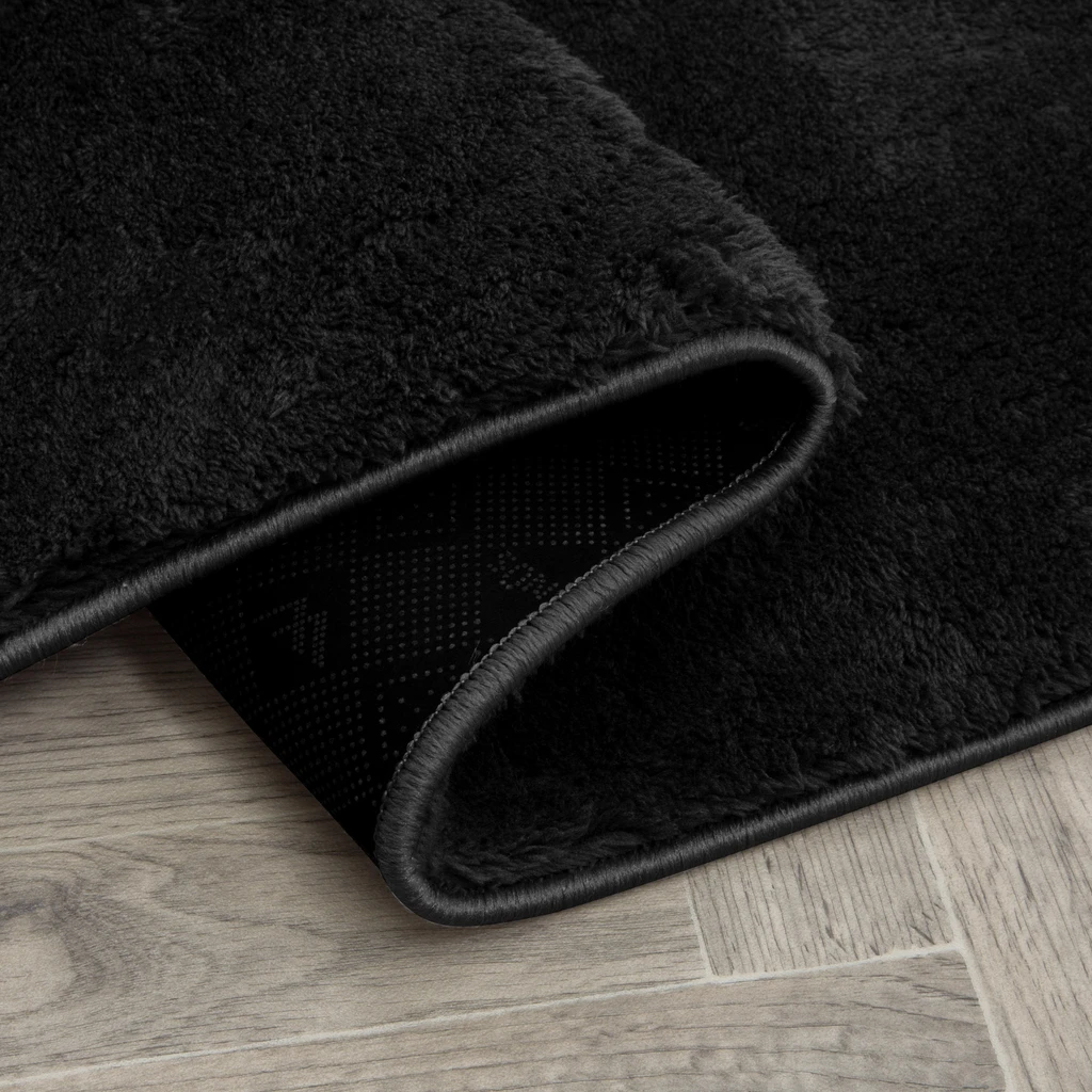 Koberec SILVER do predsiene, čierny 80x150 cm