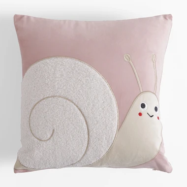 Dekoračná obliečka na vankúš slimák LULLABY 40x40 cm
