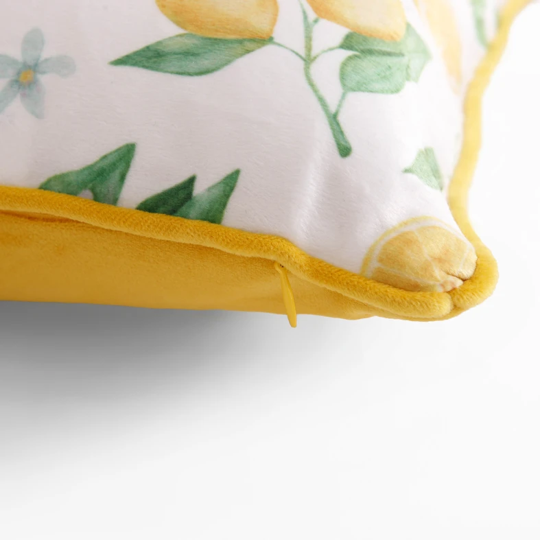 Dekoračná obliečka na vankúš s motívom citrónov FRUITS 40x40 cm