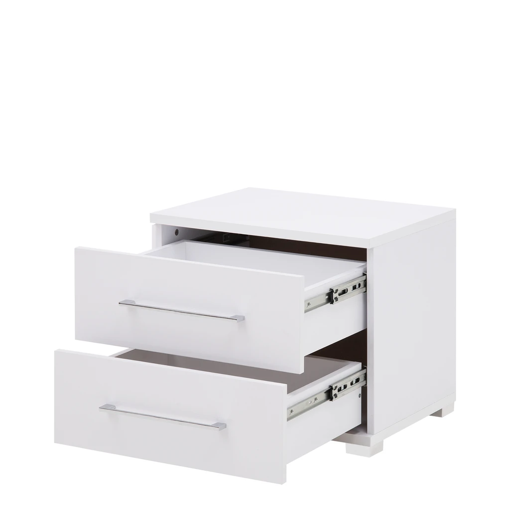 Nočný stolík BIANCO 2S