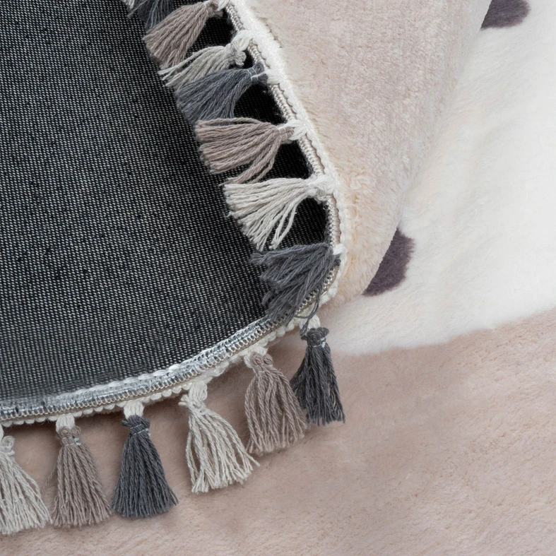 Okrúhly koberec s bodkami MUUM 120 cm