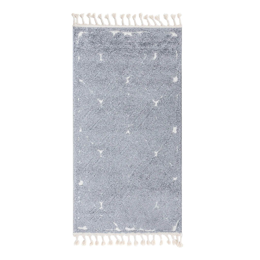 Dywan z frędzlami aztécky vzor NEVADA 80x150 cm