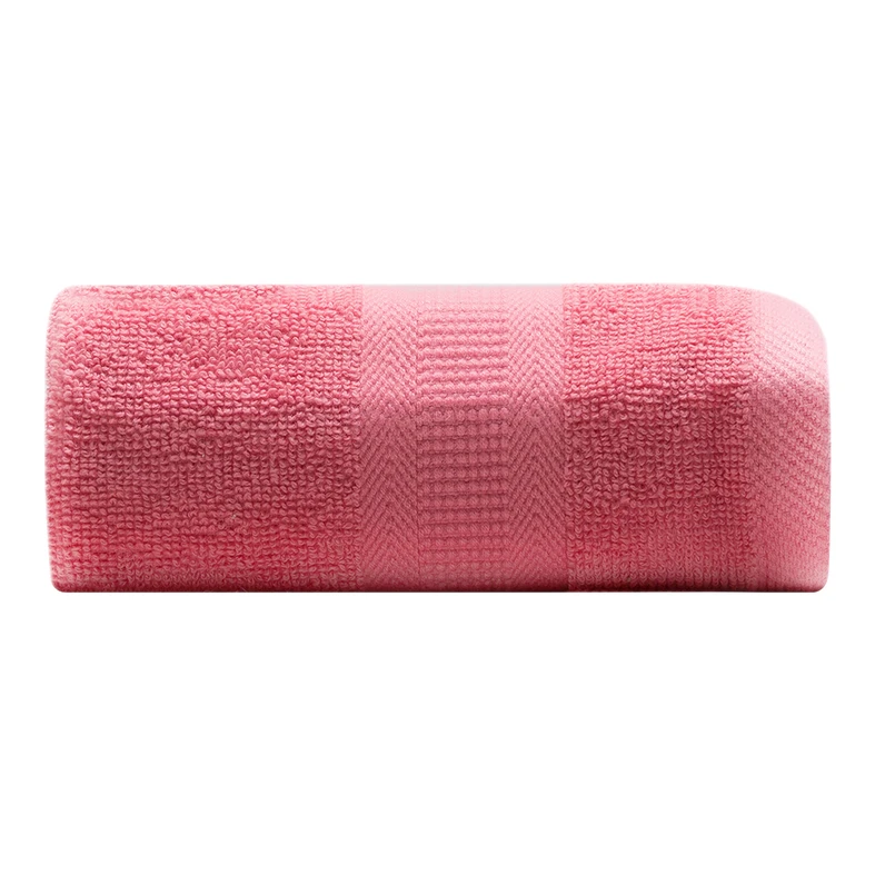 Sada 3 ružových bavlnených uterákov 30x30 cm