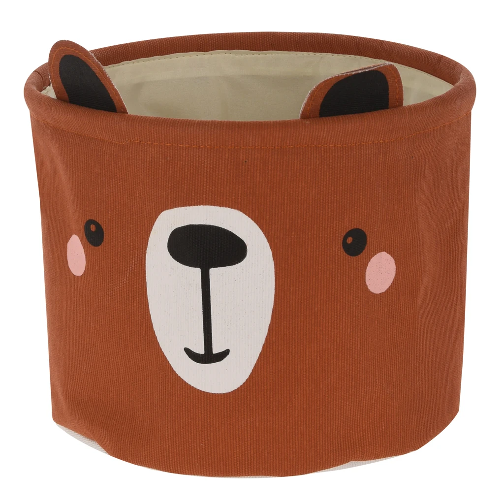 Súprava 2 košov na hračky ZVIERATÁ MEDVEDÍK