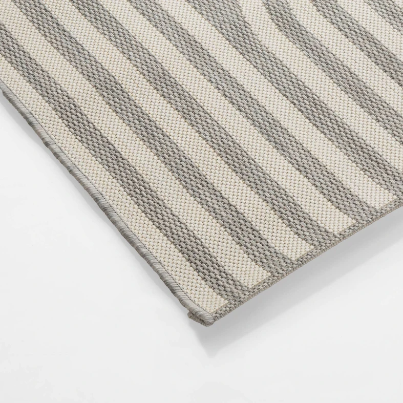 Geometrický koberec v sivej farbe PIATTO 80x150 cm