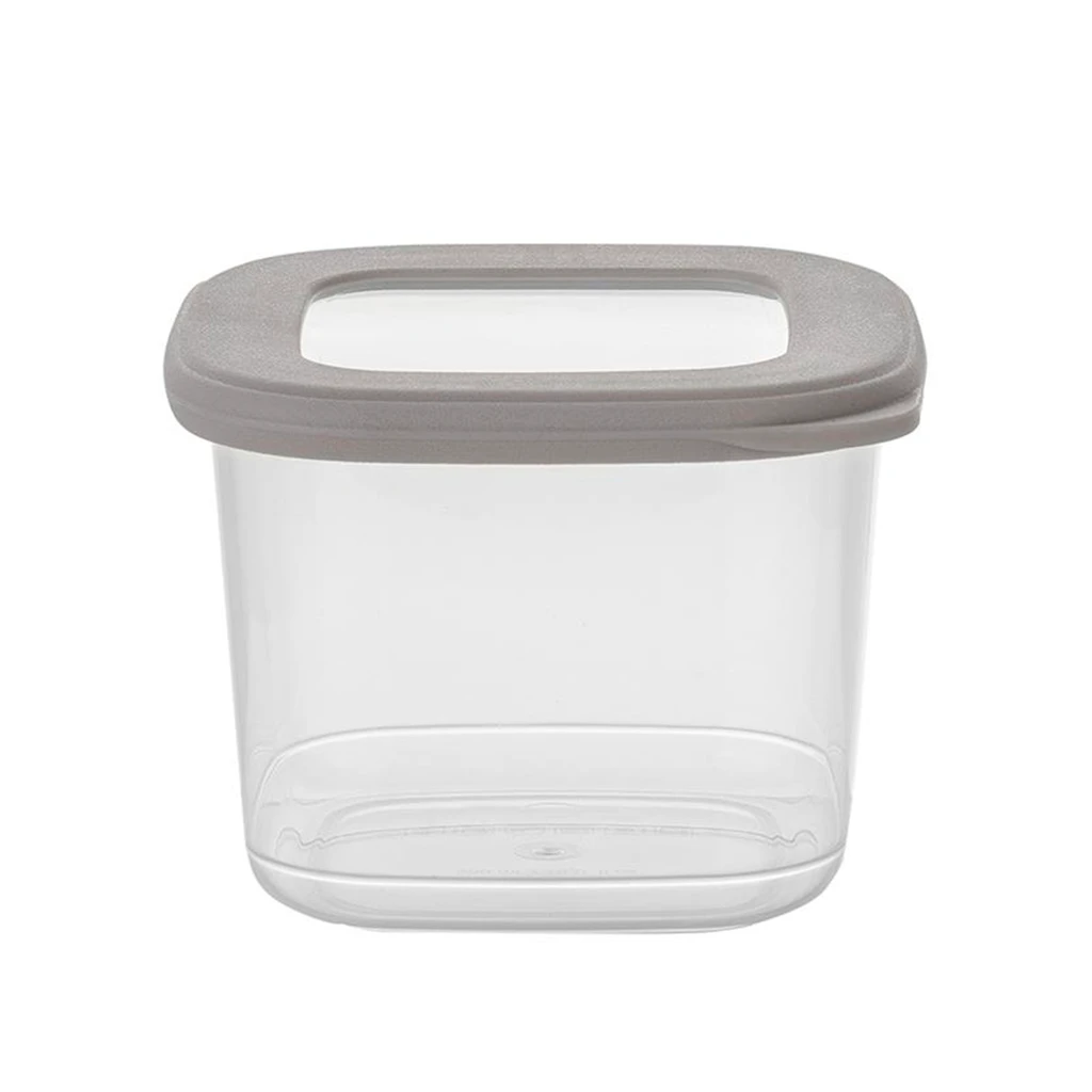 Pojemnik na żywność kwadratowy FOODIE 550 ml z tworzywa sztucznego. 