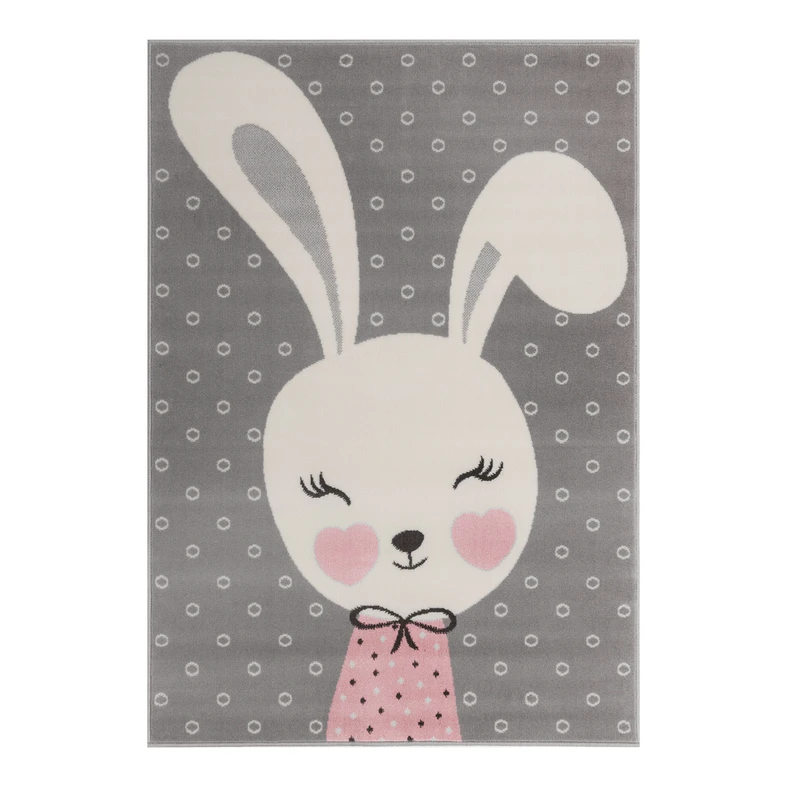 Ružový koberec KRÁLIK 120x170 cm