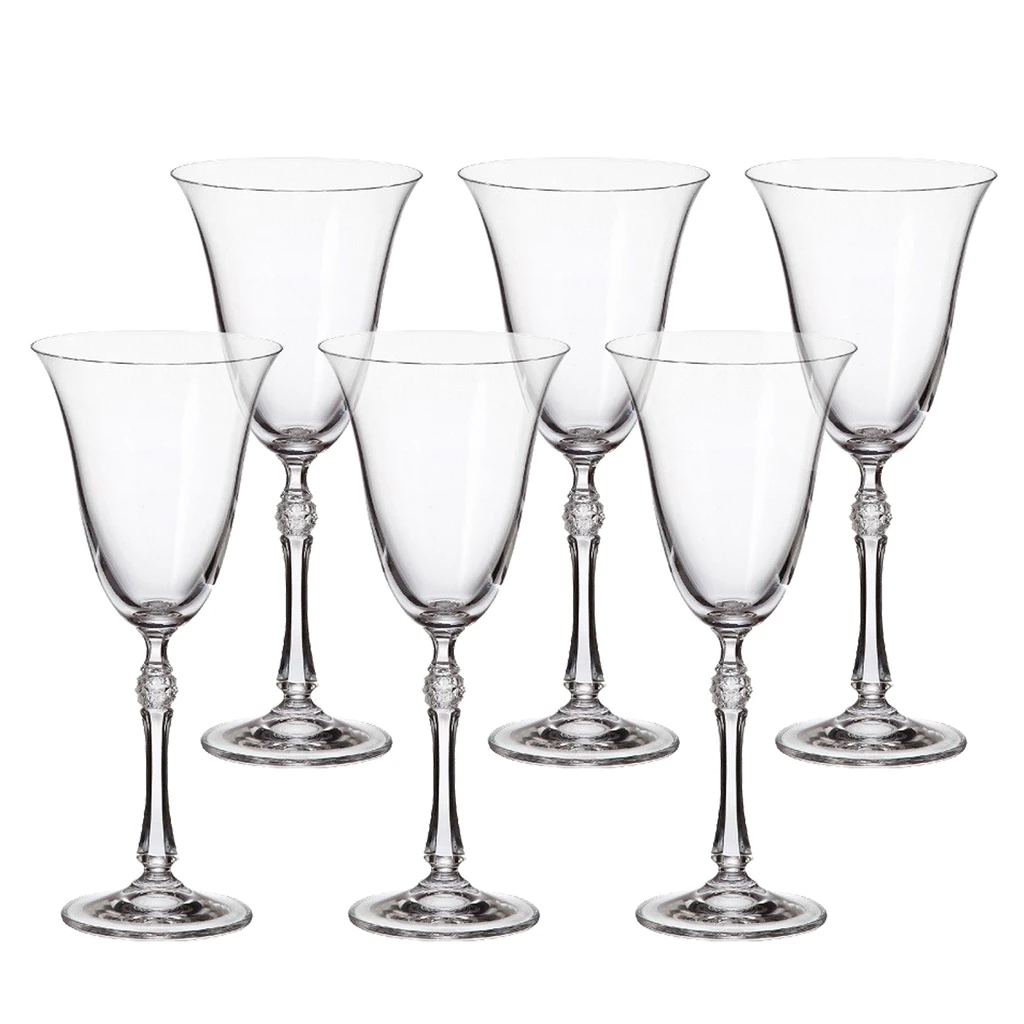 Sada 6 pohárov na víno PARUS BOHEMIA 350 ml