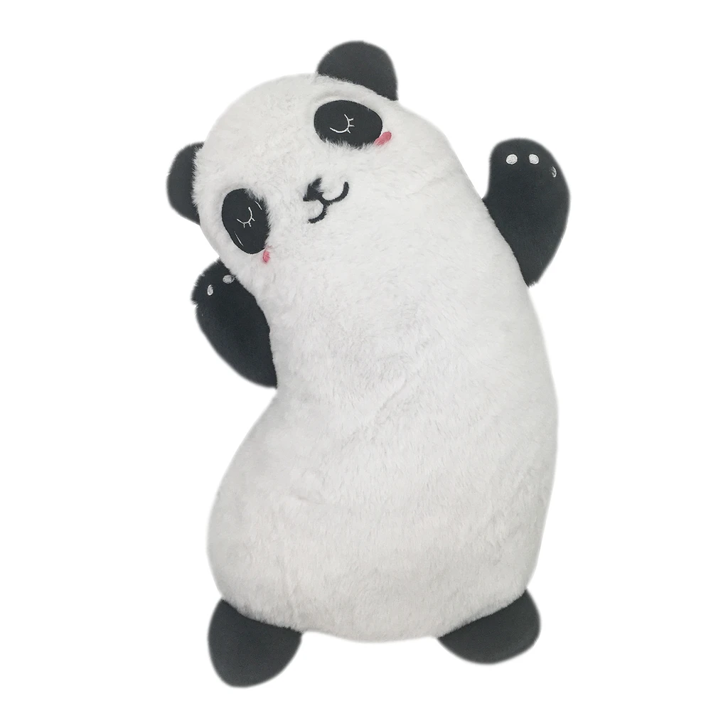 Vankúš - plyšák HUGGIE PANDA 50x33 cm