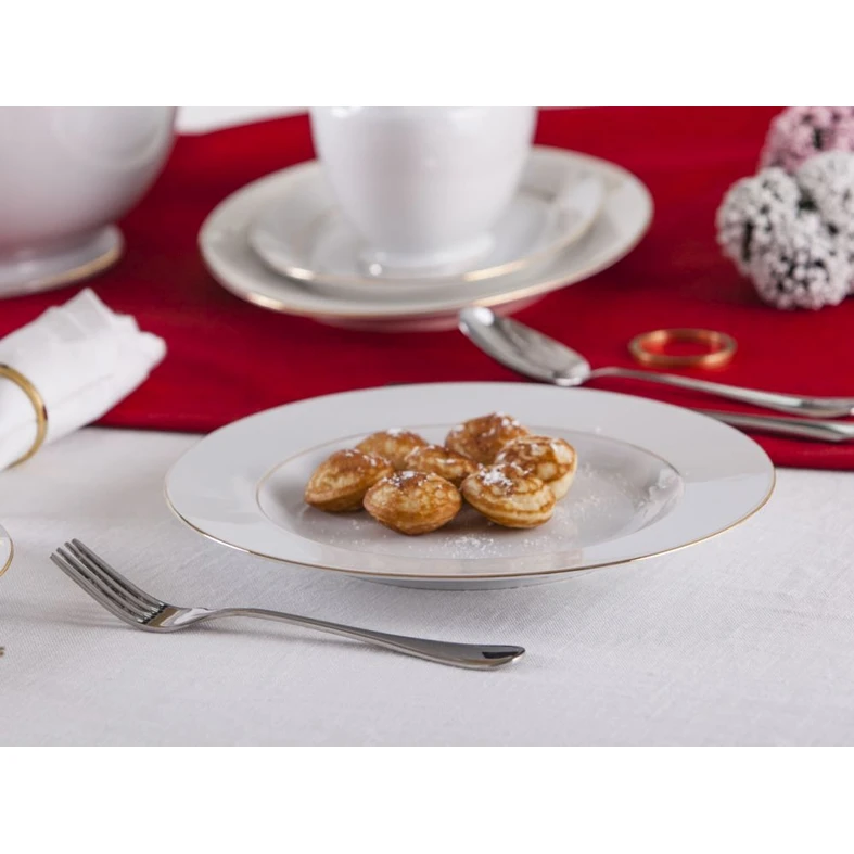 Obedový tanier MARIA PAULA Zlatá línia 26 cm