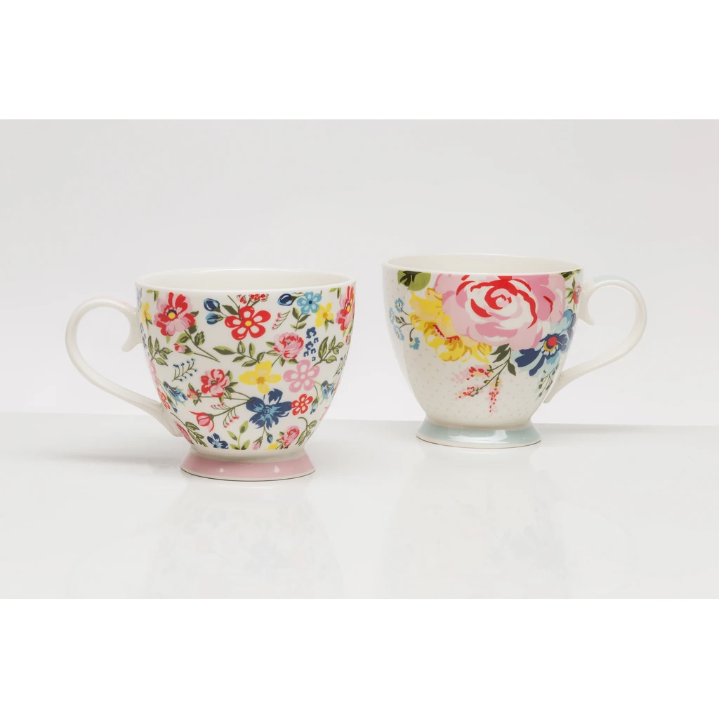 Hrnček s poľnými kvetmi veľký, veľký 450 ml