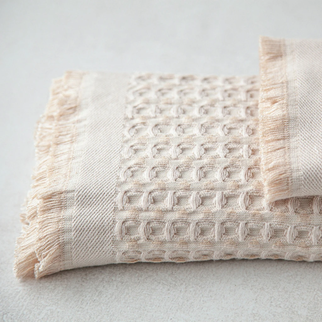 Bambusový uterák vo farbe cappuccino SOFT WAFEL BAMBOO SPA 50x80 cm