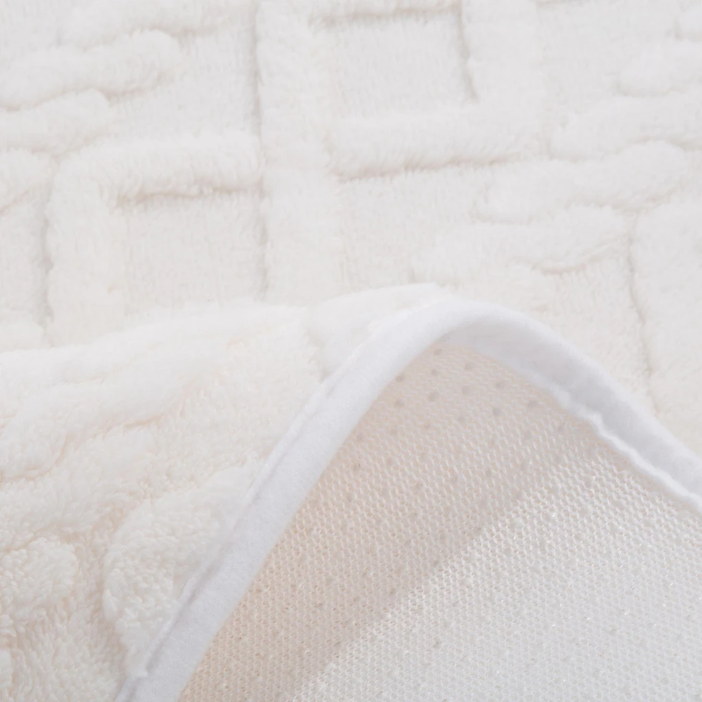 Kúpeľňová predložka NORDIC, krémová, 50x80 cm