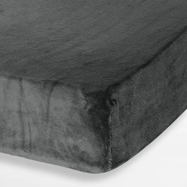 Prestieradlo v oceľovej farbe FLANO 140x200 cm