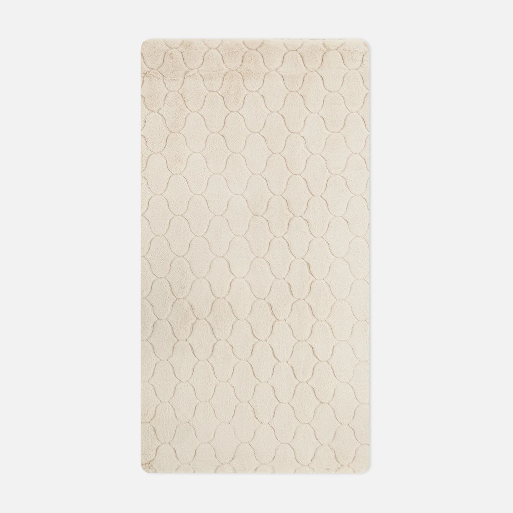 Koberec SENTEZ RABBIT do predsiene, krémový 80x150 cm, mix