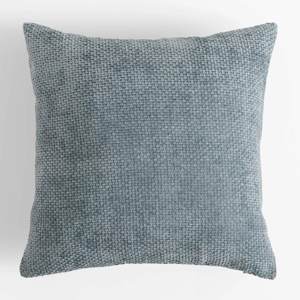 Miętowa poszewka na poduszkę