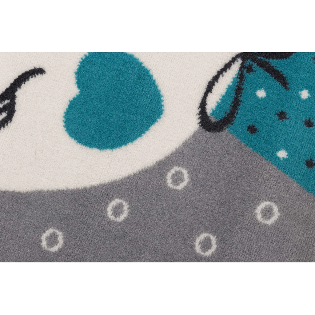 Koberec tyrkysový KRÁLIK 120x170 cm