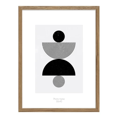 Rámik na fotografiu 30 x 40 hnedý KYOTO