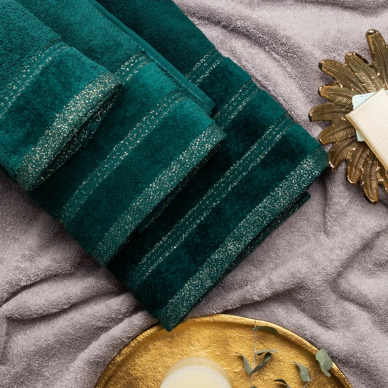 Zelený uterák GLORY 70 x 140 cm