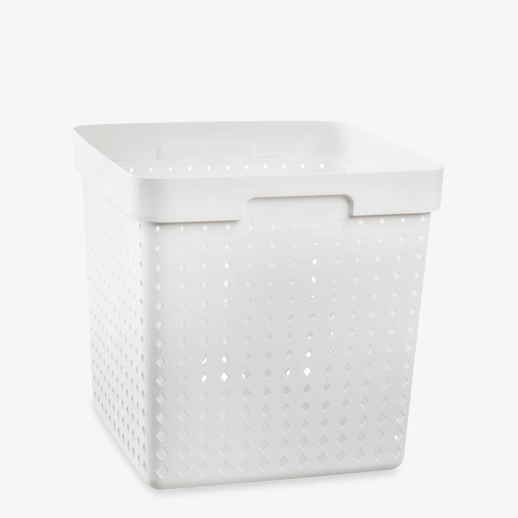 Biely košík SEOUL XL