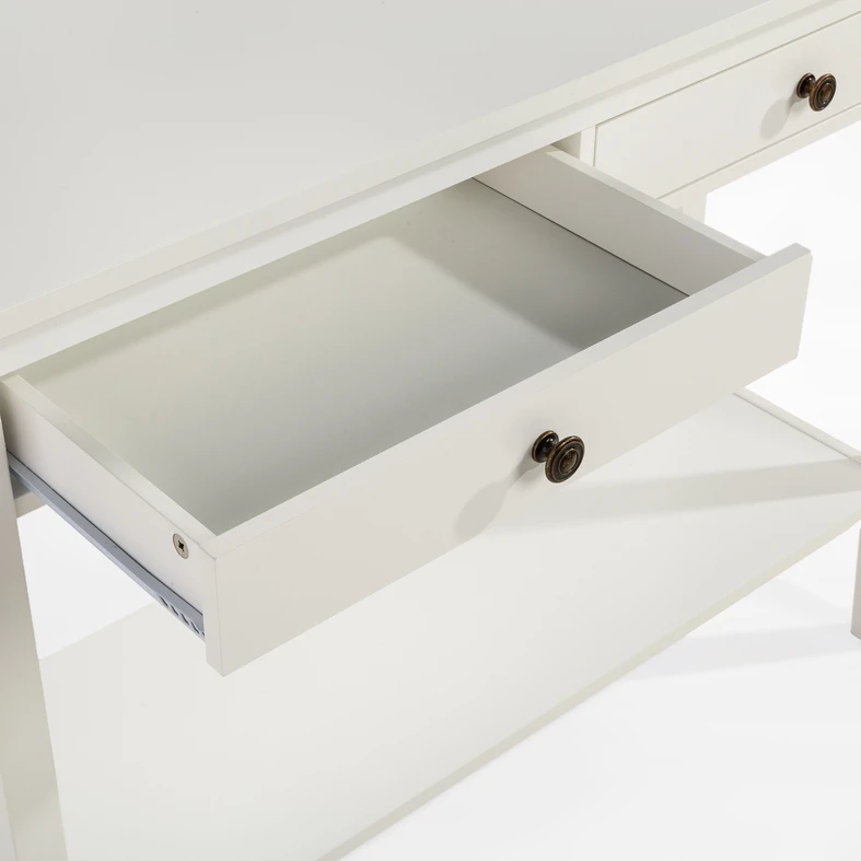 Konzola so zásuvkami SABINO biela