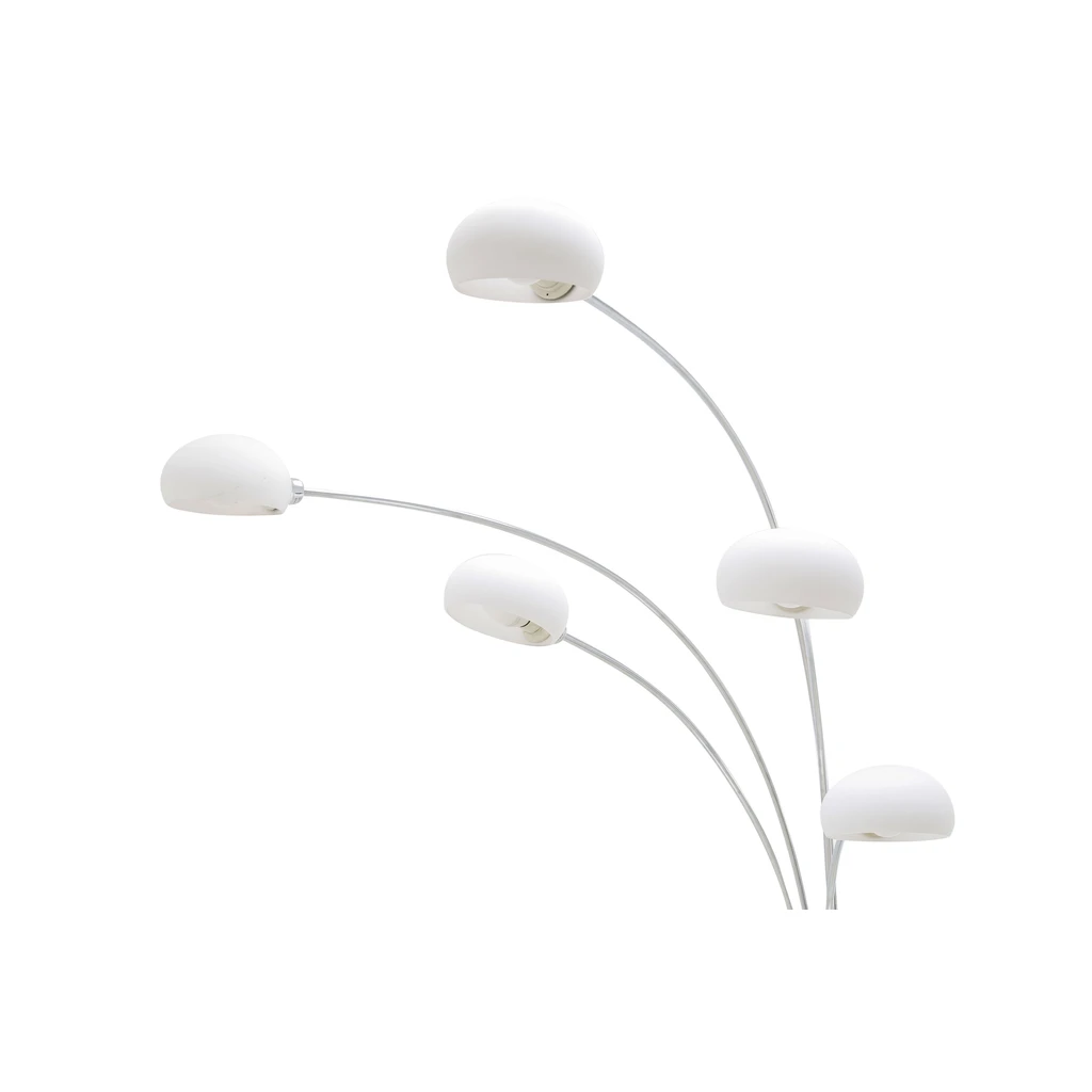 Moderné biele stojace svietidlo VENTI