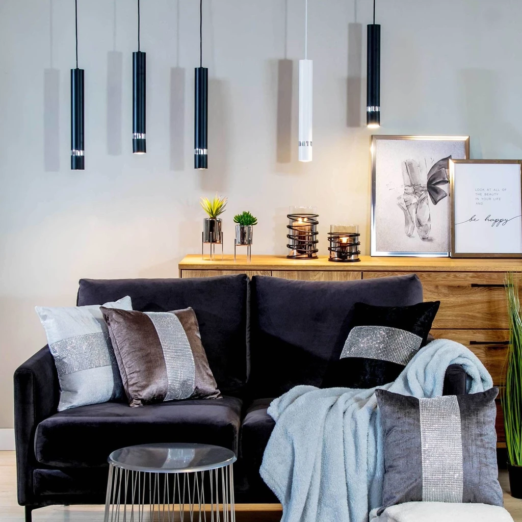 Závesná lampa RENO biela