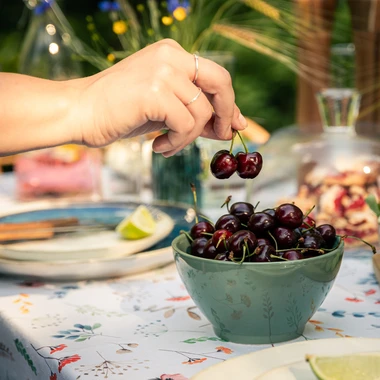 Zelená keramická miska 520 ml
