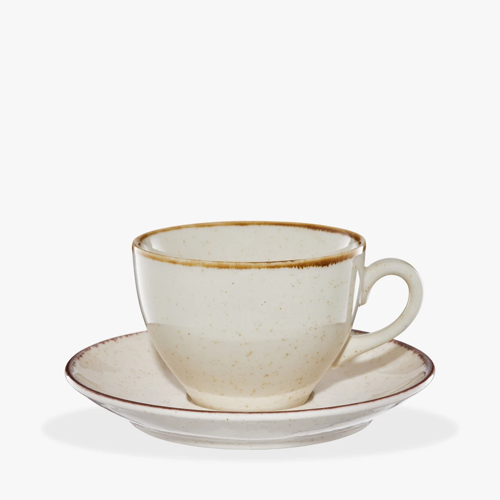 Porcelánová podšálka CRAFT béžová 14,5 cm