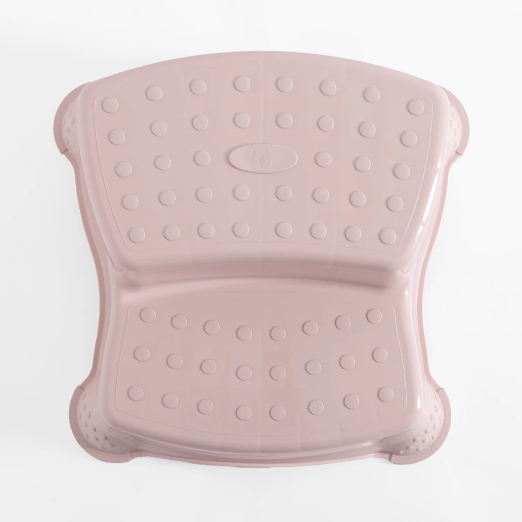 Dwustopniowy podest z tworzywa z funkcją antypoślizgową