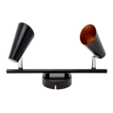 2-bodová lišta čierno-zlatá