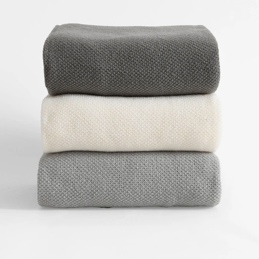 Sivá deka FANCY 130x170 cm