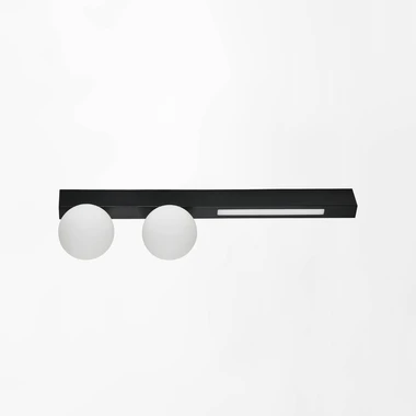 Stropné svietidlo LED 6W 2xG9 čierne LUND