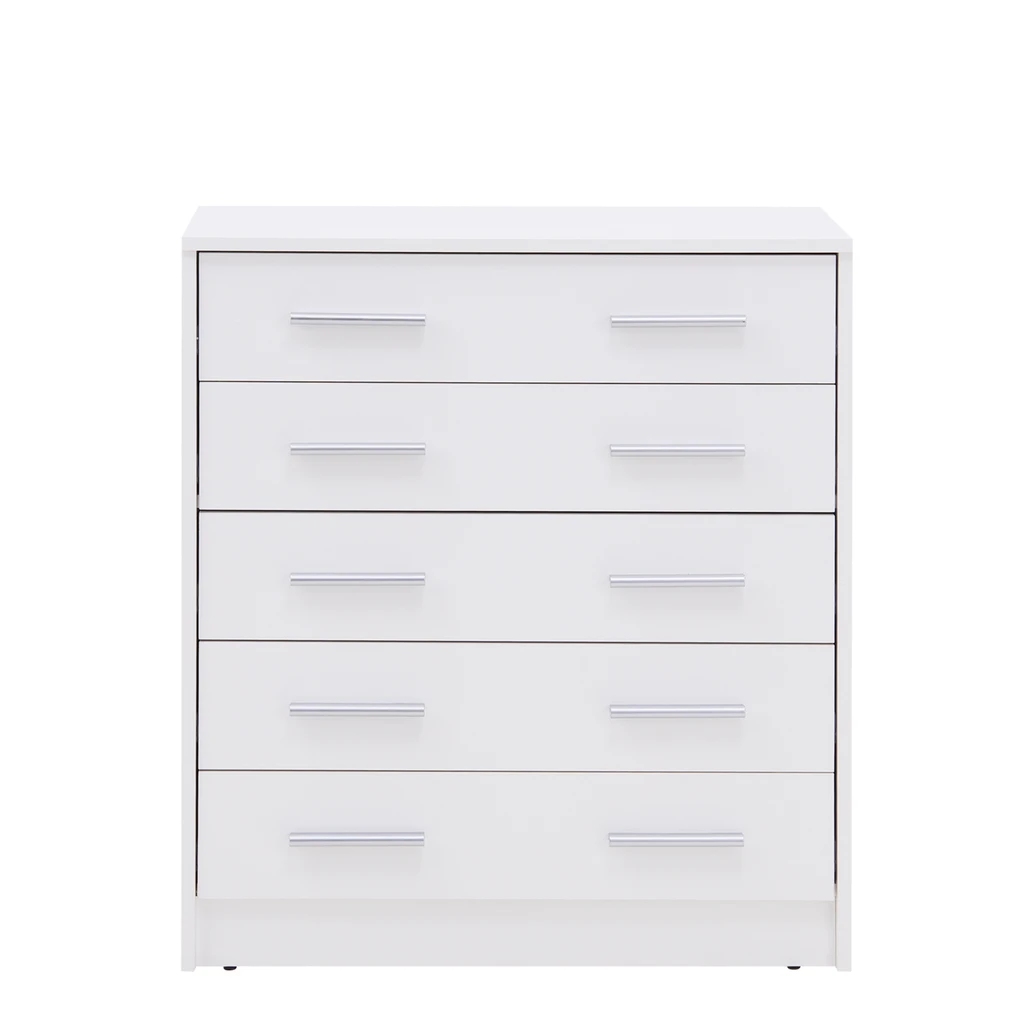 Komoda so zásuvkami biela OPTI