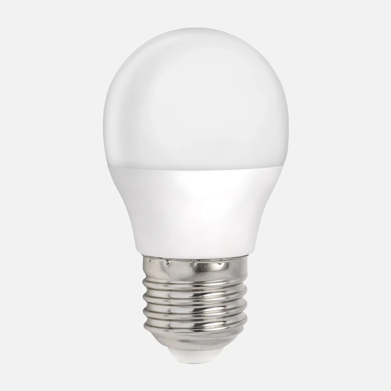 Strumień świetlny żarówki wynosi 90 lumenów. Emituje światło o ciepłej barwie 3000K.